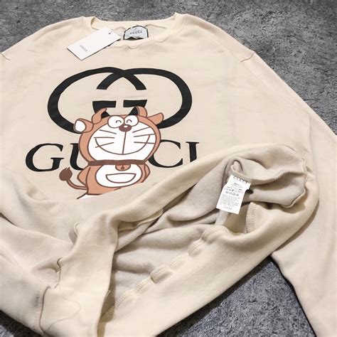 gucci doraemon sweater